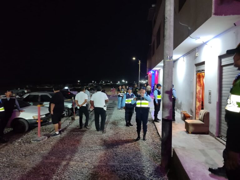 Megaoperativo conjunto interviene puntos críticos del cercado de Ilo