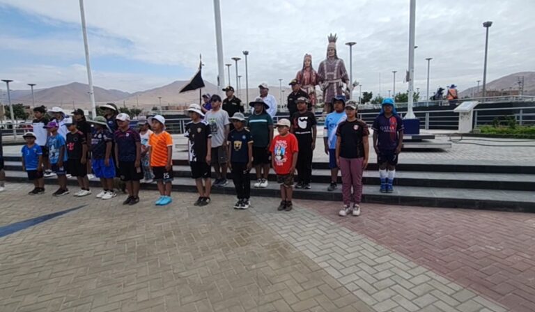 PNP impulsa programa de patrullaje infantil durante vacaciones útiles en El Algarrobal