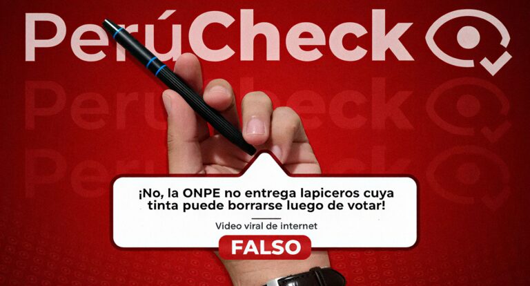 ¿Lapiceros cuya tinta se borra después de votar?