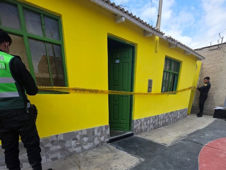 Hallan sin vida a varón en vivienda del sector Hábitat en Ilo