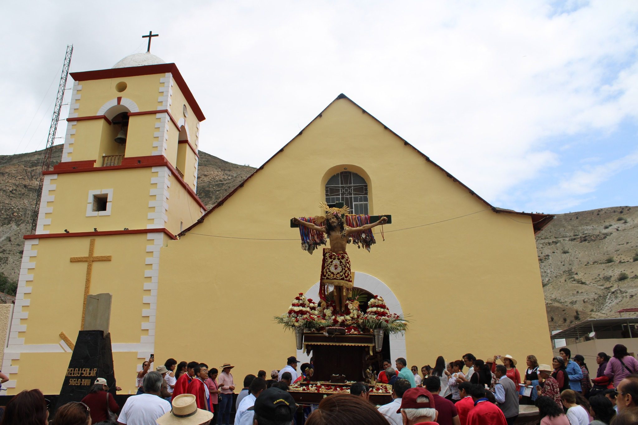 Trinquetes Políticos: ¿Se equivocó el alcalde? 2 Senor de las Piedades Omate 28032024 La Prensa Regional