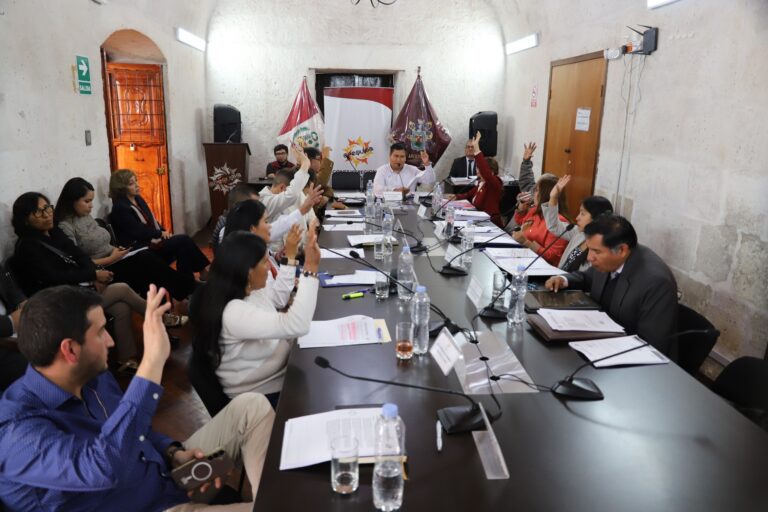 Consejeros regionales definirán comisiones de trabajo para el 2026  