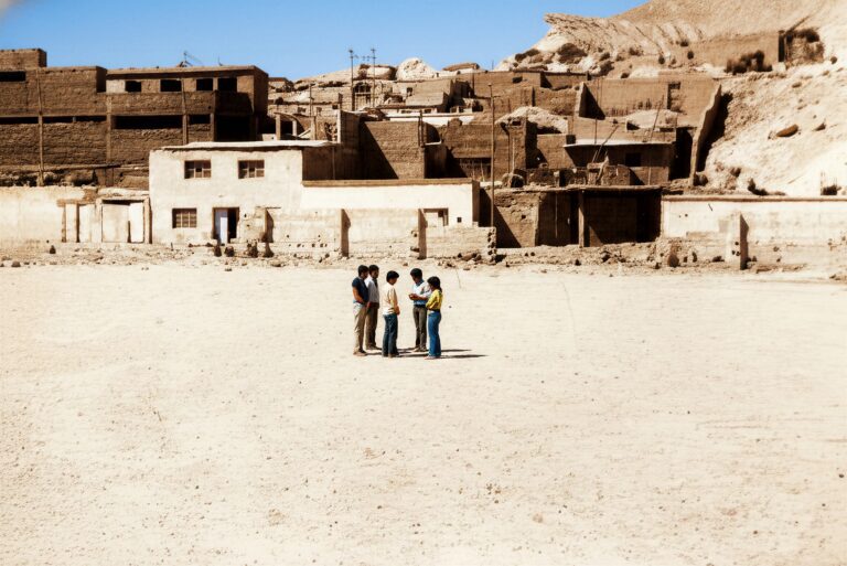 Cancha de Vegetales cuando la tierra guardaba nuestros sueños