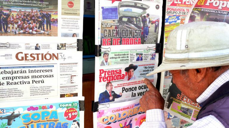 El Consejo de la Prensa Peruana advierte un enero marcado por impunidad y amenazas