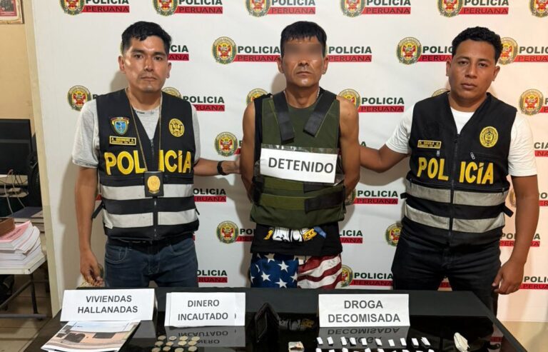 Allanan vivienda usada para venta de droga en Alto Ilo