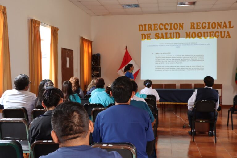DIRESA Moquegua refuerza vigilancia entomológica para prevenir el dengue en zonas de riesgo