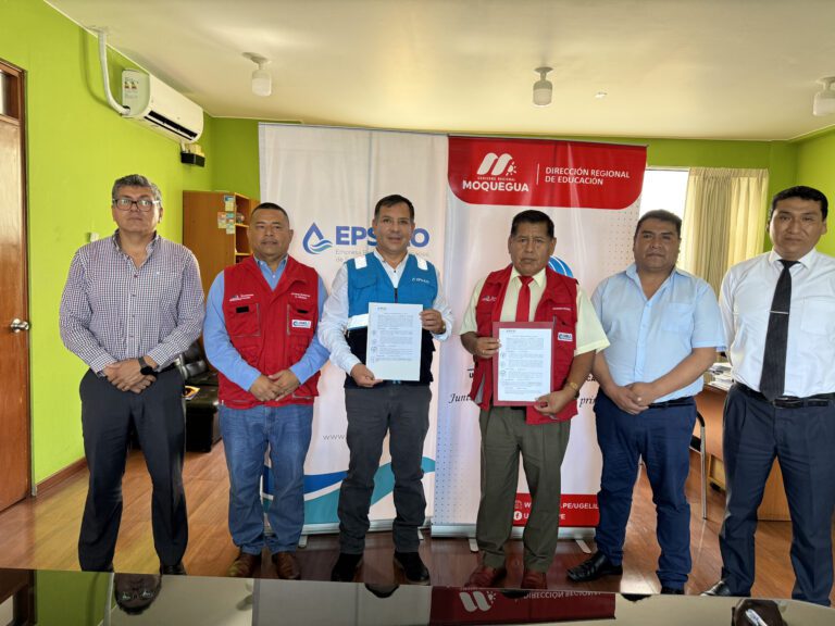 EPS Ilo y UGEL refuerzan educación sobre uso del agua en colegios