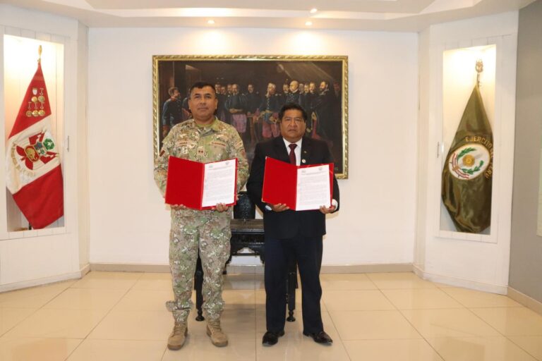 Ejército suscribe convenio educativo en beneficio del personal de tropa