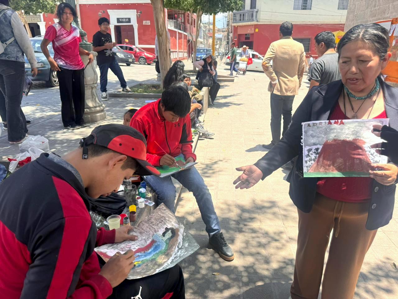 Exponen la historia de la erupción del volcán Huaytaputina 2 Exposicion volcan Huaynaputina Maria Paucar 19022026 6 La Prensa Regional