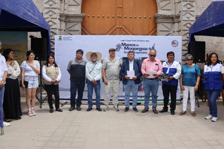 Municipalidad de Mariscal Nieto inauguró la I Expo Feria Artística “Manos de Moquegua: Arte y Expresión”