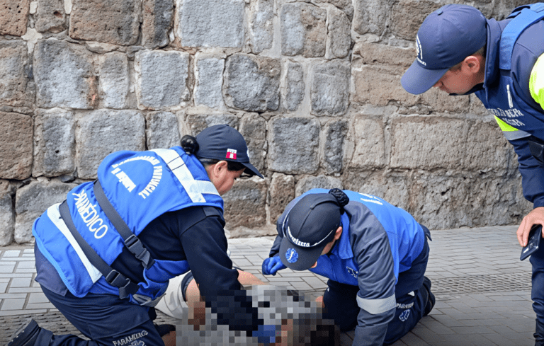 Joven muere tras caer del puente Bolognesi 