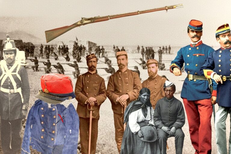 Mejía en la guerra con Chile