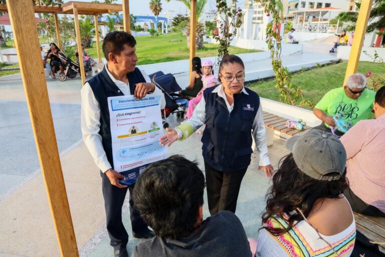 ODPE Ilo intensifica campaña informativa rumbo a las elecciones del 12 de abril