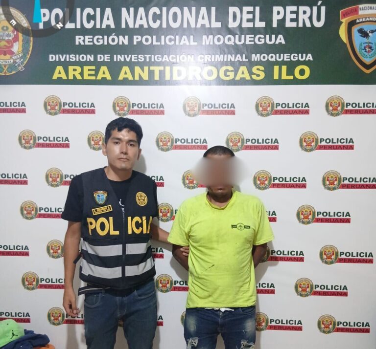 Intervienen a sujeto con requisitoria vigente en Ilo