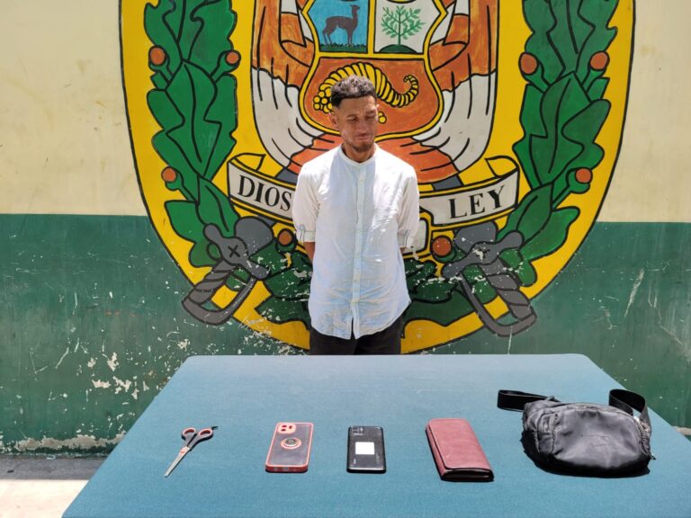 Requisitoriado fue capturado tras robar celulares de vehículo en Alto Ilo