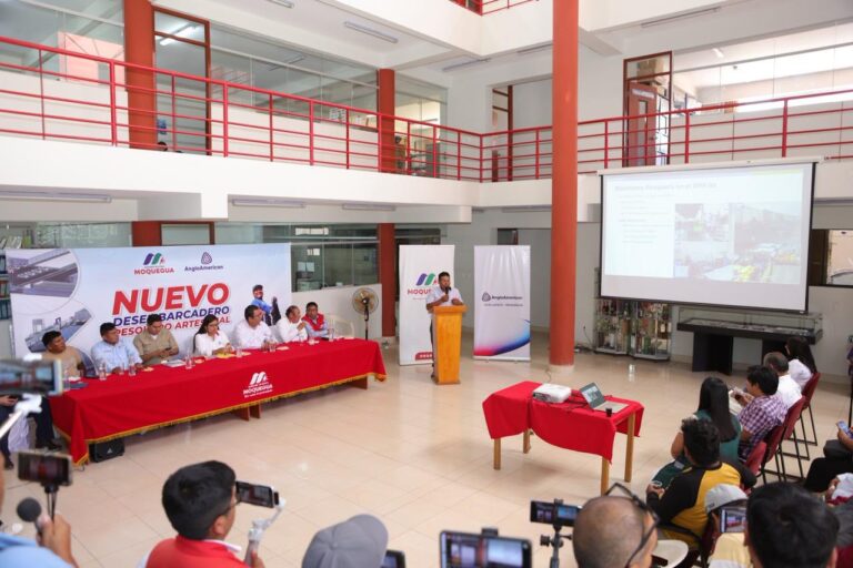 Avanza proyecto de nuevo Desembarcadero Pesquero Artesanal con impulso de Anglo American