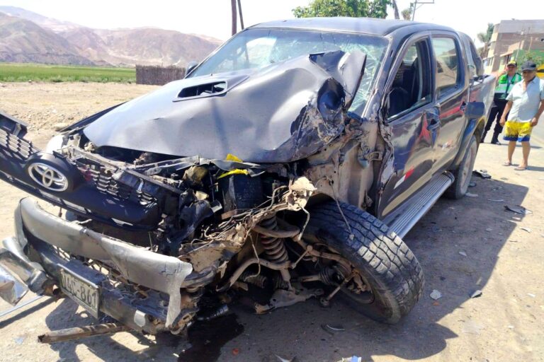 Adulta mayor resulta herida tras choque de vehículos en Chucarapi