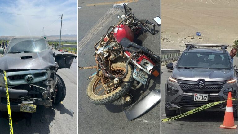 Alcalde de Punta de Bombón implicado en accidente que dejó un motociclista muerto