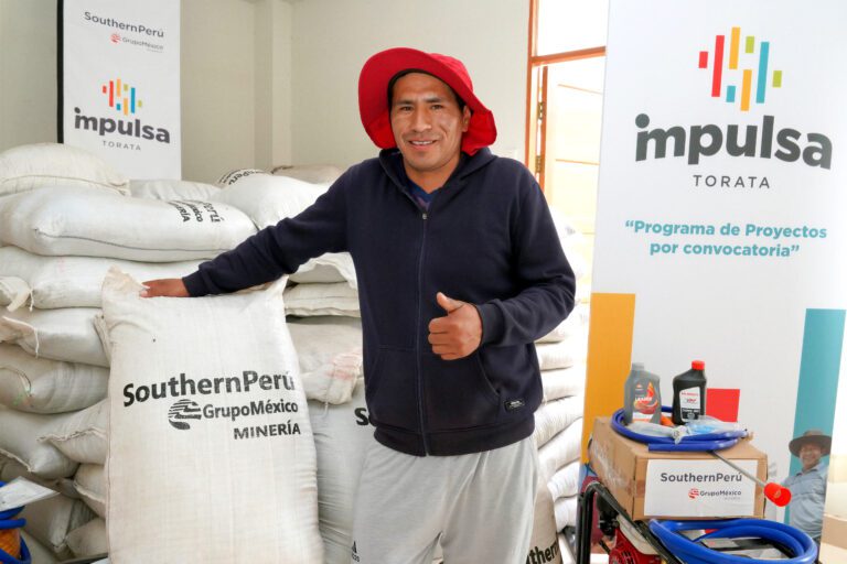 Capital semilla fortalece la agricultura en Torata