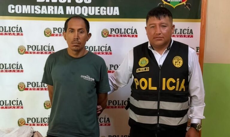 Detienen a sujeto con más de 4 kilos de marihuana que iban a ser trasladados a Arequipa