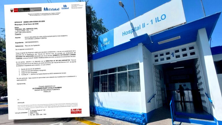 Médicos de EsSalud Ilo exigen reposición de cardiólogo cesado y alertan riesgo para pacientes