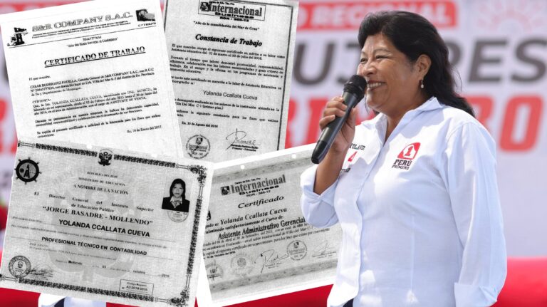Escandalosa contratación de candidata Yolanda Ccallata: con documentos ‘bamba’ y pagos sin labor efectiva