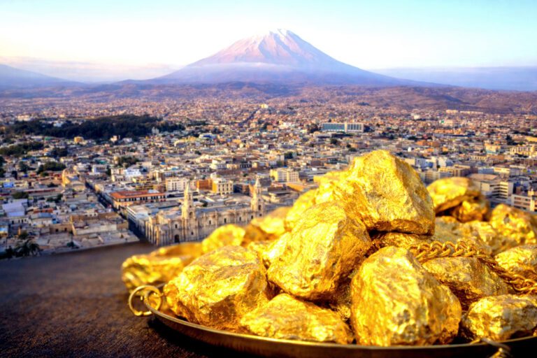 Cinco empresas concentran más de la mitad del oro en Arequipa