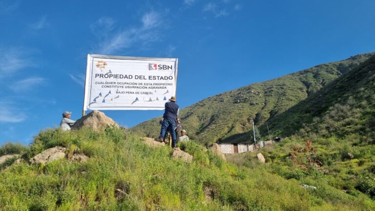 GRA refuerza protección de predios del Estado con letreros informativos