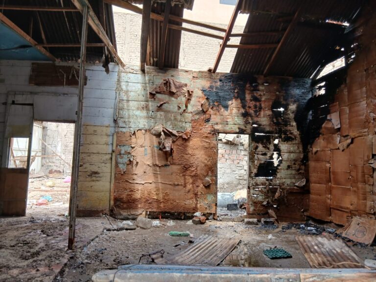 Amago de incendio en vivienda abandonada en la calle Abtao