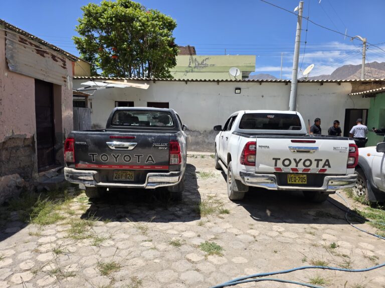 Incautan siete vehículos en operativo contra el contrabando en Moquegua
