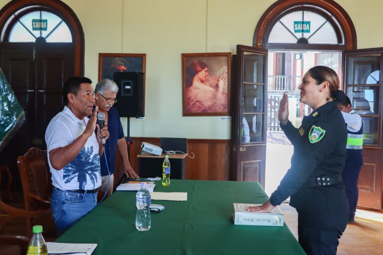 Comisaria PNP de Mollendo juramenta como nueva integrante del Coprosec Islay