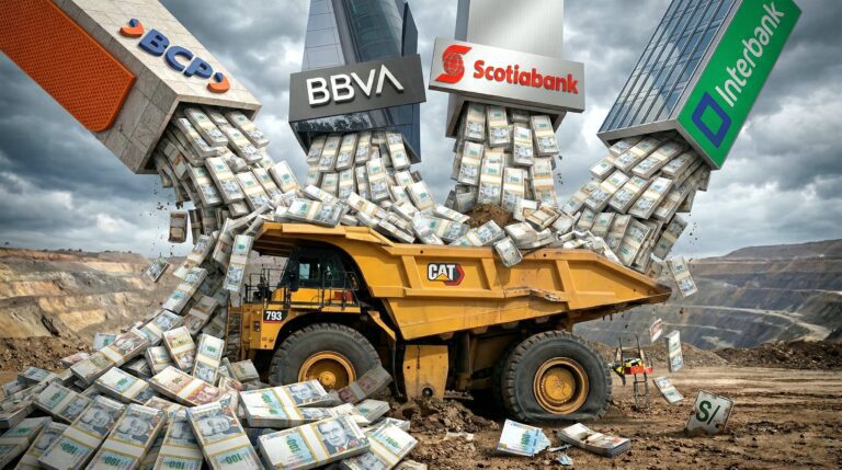 La banca supera ampliamente a la minería en poder patrimonial