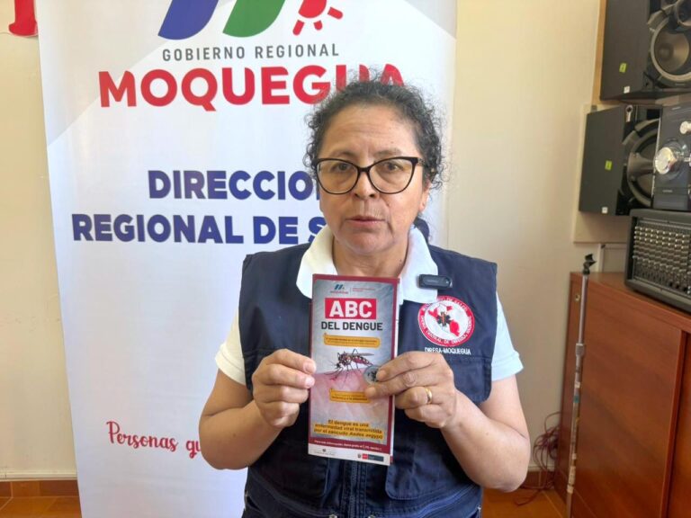 DIRESA inicia encuestas en viviendas para prevenir el dengue en Mariscal Nieto