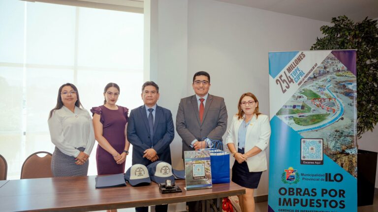 Municipalidad de Ilo impulsa cartera de proyectos por impuestos para cerrar brechas