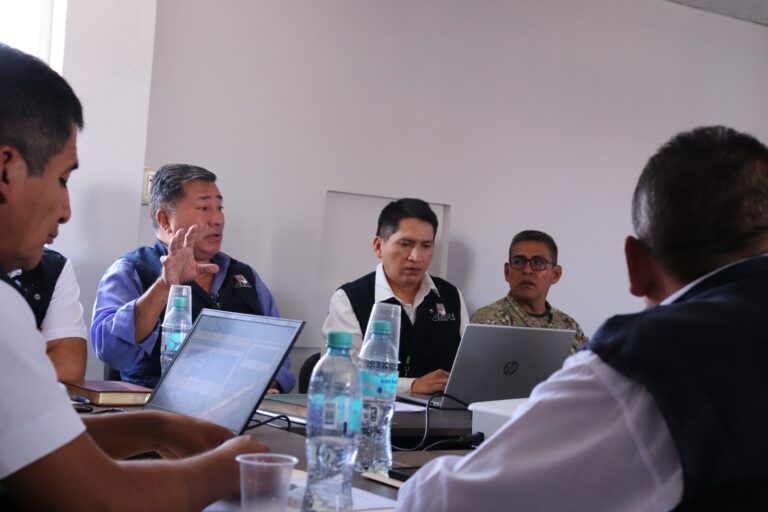 ONPE coordina con Fuerzas Armadas y Policía medidas de seguridad para elecciones en Moquegua