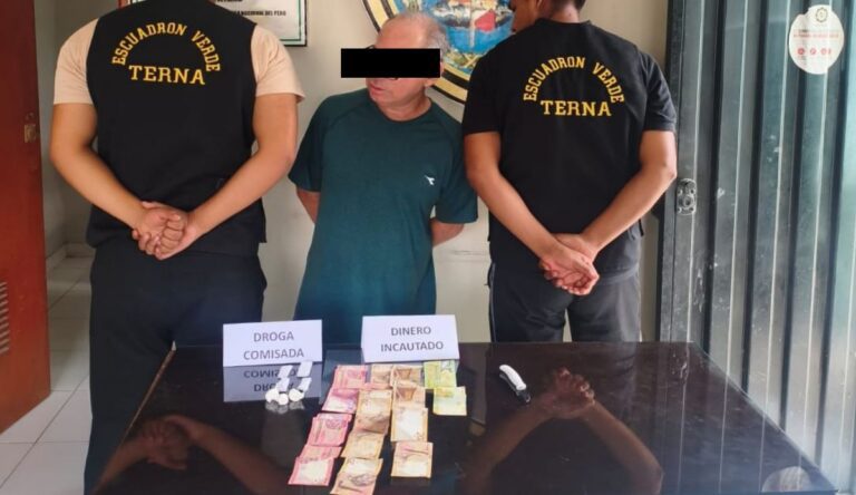 Escuadrón Verde detiene a sujeto por presunta micro comercialización de drogas