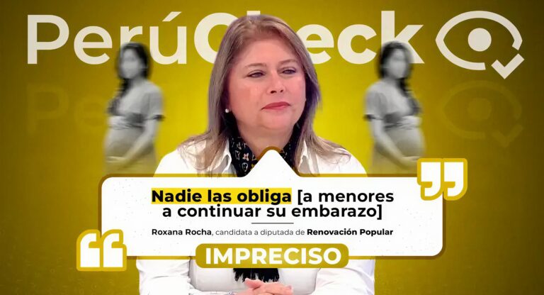 ¿Las niñas víctimas de abuso no son “obligadas” a ser madres en el Perú?