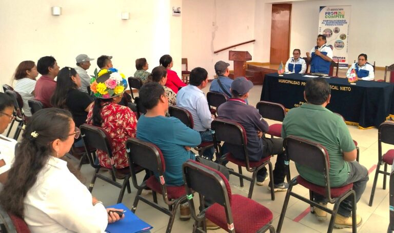 Moquegua: Procompite provincial activa compras para emprendimientos