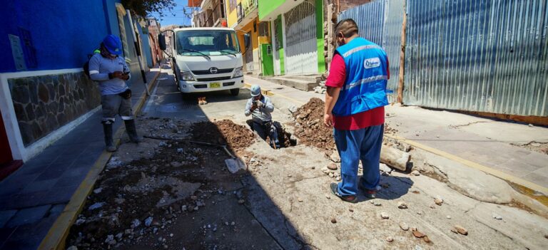 Sunass pide verificar tuberías de agua antes de ejecutar obras