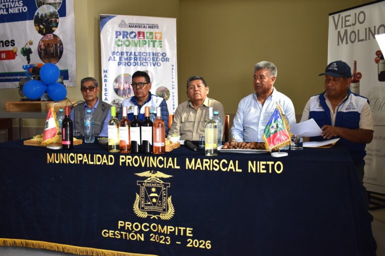 Moquegua: equipamiento fortalece producción de vino en bodega Viejo Molino