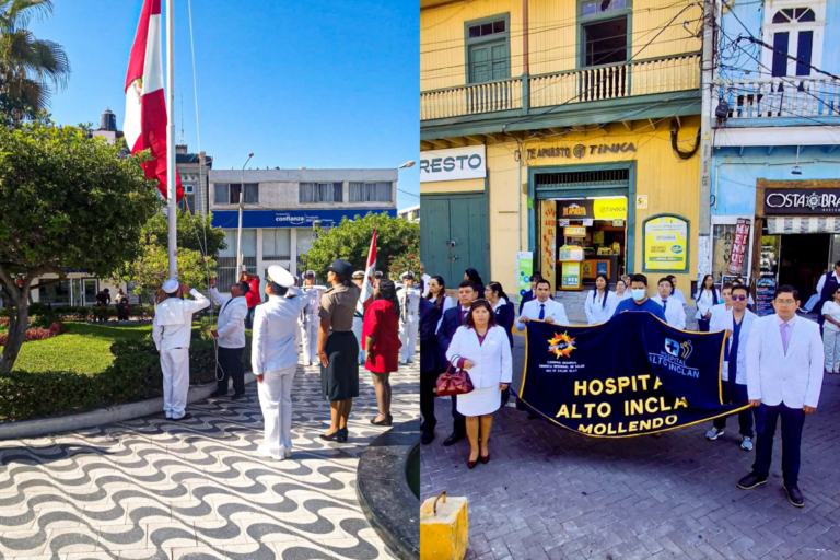 Red de Salud Islay celebró 33 aniversario con ceremonia cívica