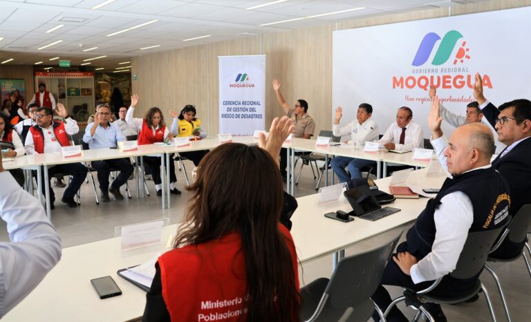 CORESEC Moquegua realiza segunda sesión ordinaria