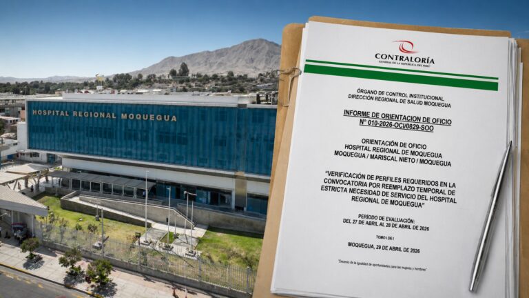 Contraloría alerta que Hospital Regional reduce requisitos en convocatoria de plazas