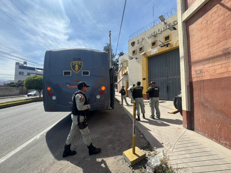 Reos por delitos violentos y sexuales en Moquegua, febrero 2026
