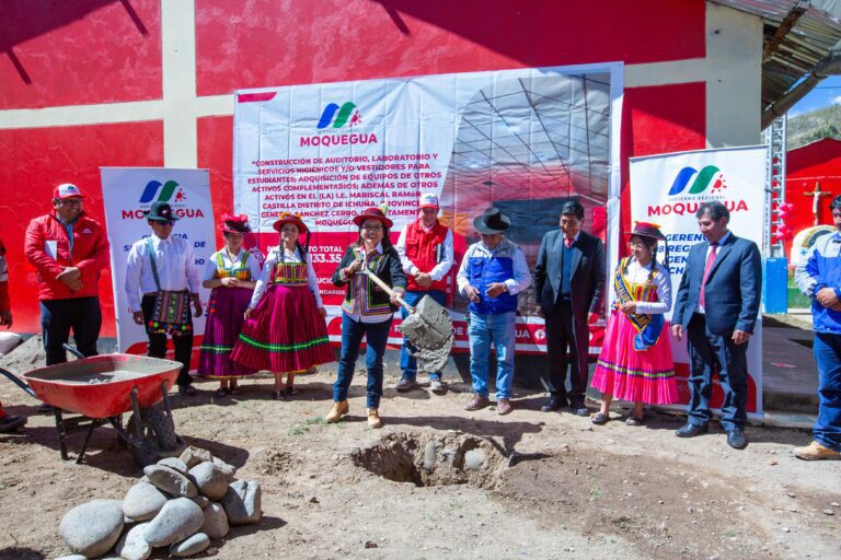 Inversión histórica en General Sánchez Cerro: GORE Moquegua asignó más de S/ 192 millones
