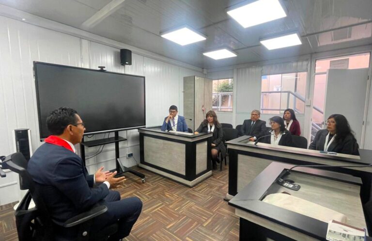 Jueces de Arequipa se preparan para casos de flagrancia en elecciones