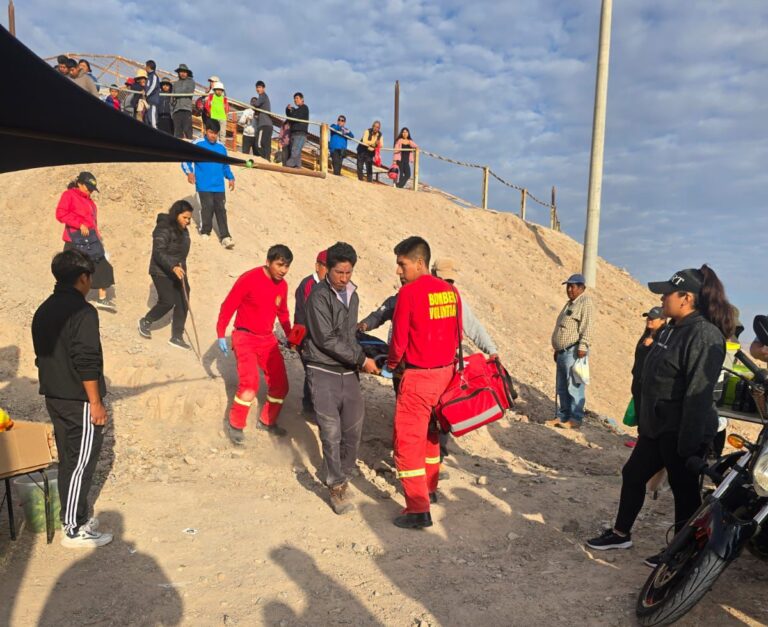 Varón resulta herido durante visita a la cruz del cerro El Siglo