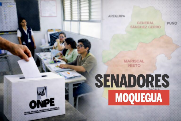 Moquegua: Estos son los candidatos al Senado