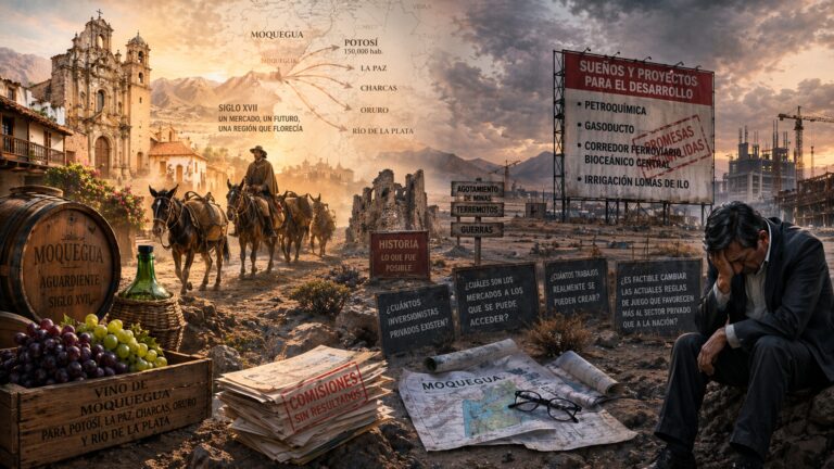 Moquegua: los sueños, frustraciones y el mercado