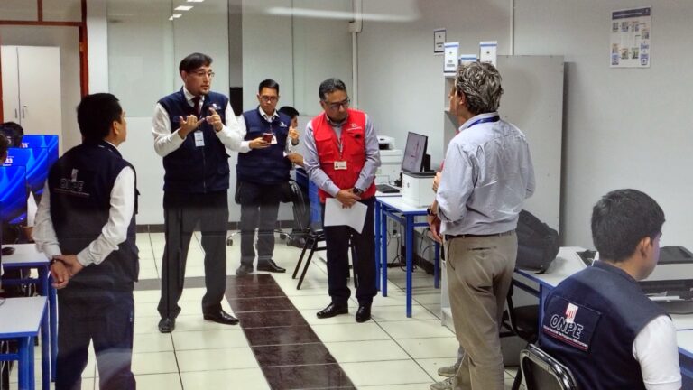 ODPE de Mariscal Nieto e Ilo ejecutan simulacro del sistema de cómputo electoral